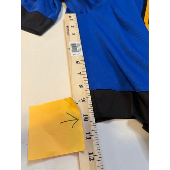 AND1 Basketball Shorts Small – Streetwear Athletic Y2K Mesh Longline Blue - Picture 8 of 10